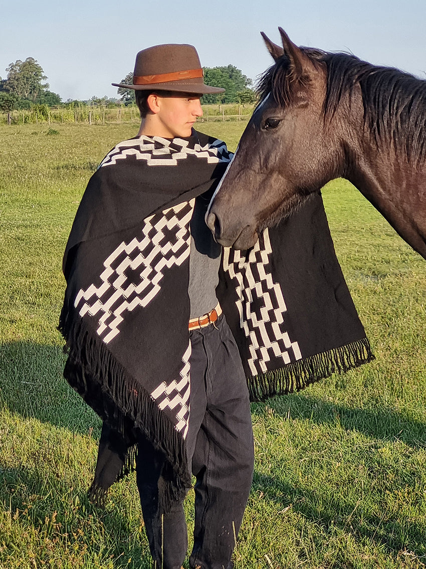 Toba Pampa Lamb Poncho
