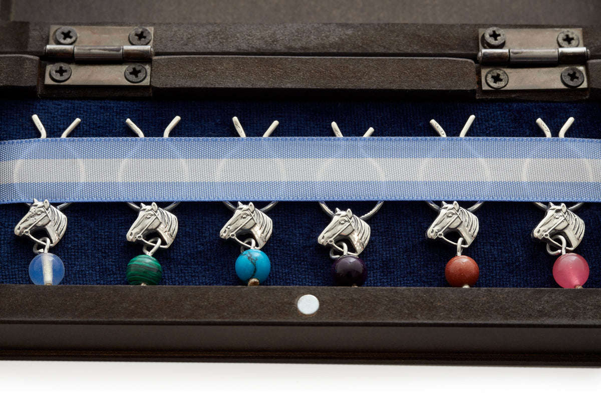 Sterling silver glass identifiers - Vakiano