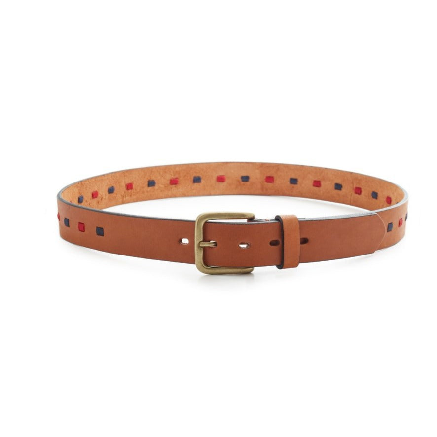 Rotterdam Mayan Leather Belt - Vakiano