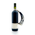 Wine holder with Mendoza cow horn handle